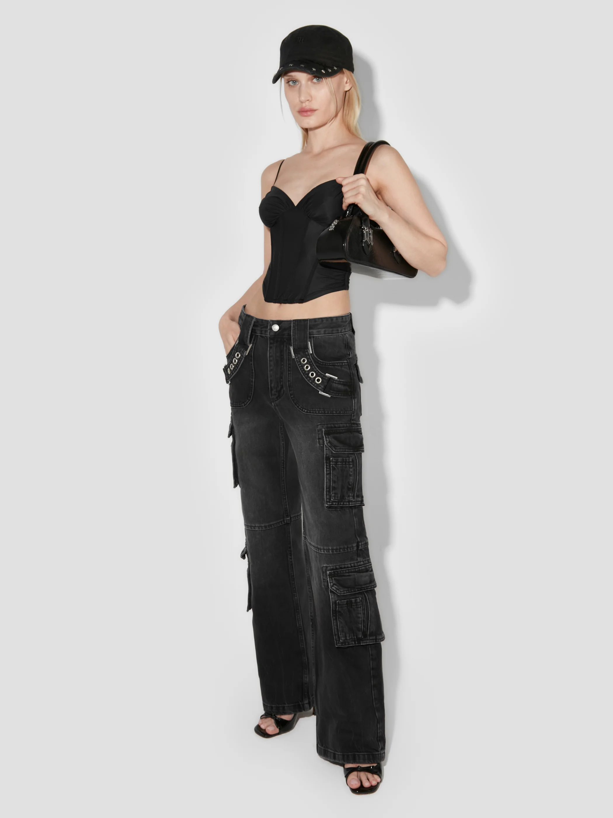 Harness Strap Cargo Trousers - Image 6